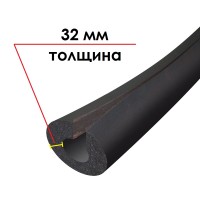 Трубки K-FLEX ST IN CLAD black 32 мм